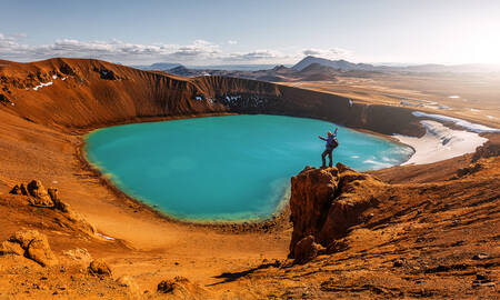 Víti krater, IJsland