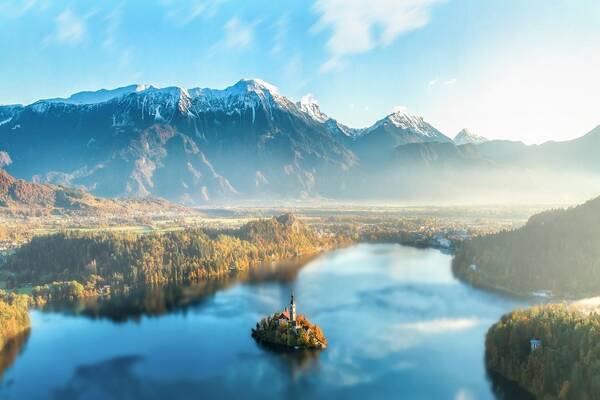 meer van Bled Slovenië